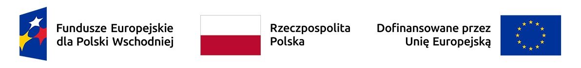 Logo Fundusze Europejskie dla Polski Wschodniej